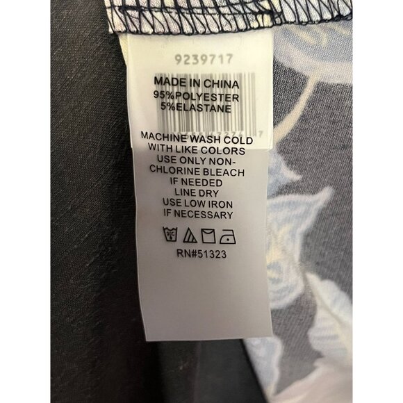 Vince Camuto Maxi Dress Womens 1X Sleeveless Floral V-Neck Pullover Used - Picture 8 of 10